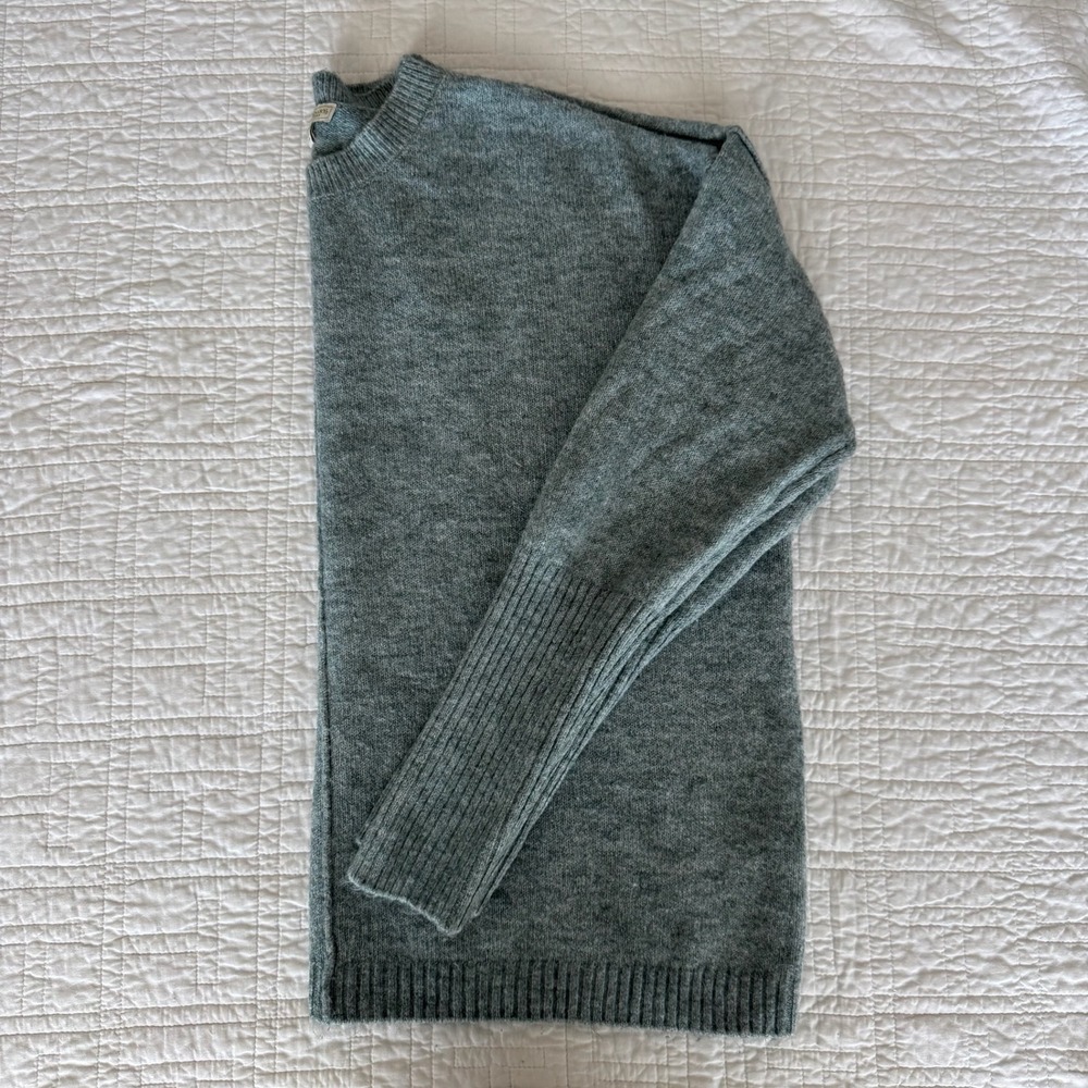 Legendary Outfitters Womens Grayish Green Crewneck Sweater Oversized‎ Large